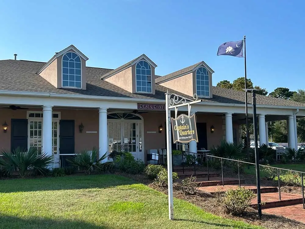 Captain's Quarters Restaurant. Just a short drive from Carolina King on Lake Marion, SC.